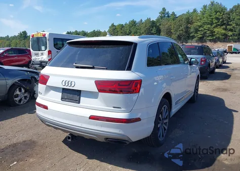 2017 Audi Q7 2.0T Premium z USA, uszkodzony, nr VIN WA1LHAF77HD043698
